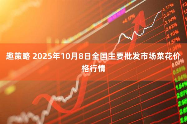 趣策略 2025年10月8日全国主要批发市场菜花价格行情